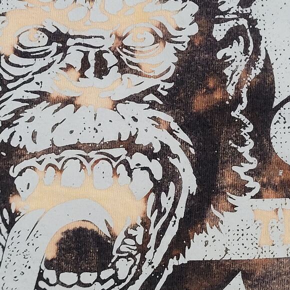 Gas Monkey Garage Shirt XL 24x28 Bleached Black - Picture 7 of 11